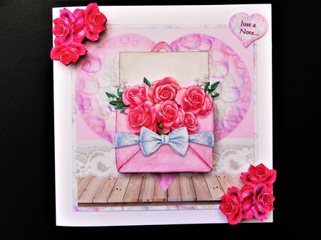 Just a Note Pink Mini Kit by Valerie Spowart