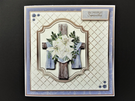 7x7 Better Days Card Front, Topper, Decoupage & Sentiments by Valerie Spowart