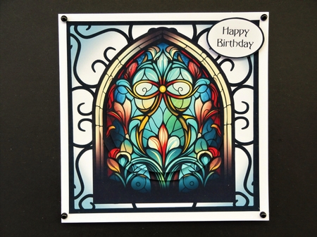 Beautiful Stained Glass Window 4 by Valerie Spowart