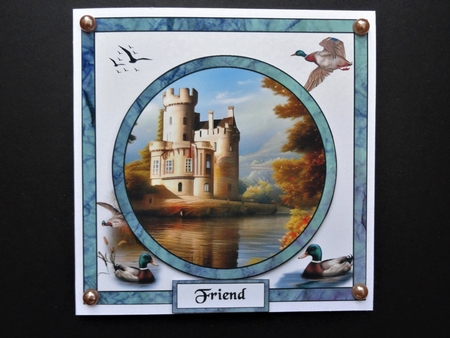 Ancient castle mini kit by Valerie Spowart