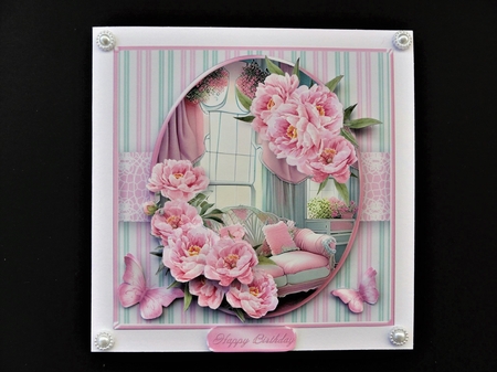 Time to Relax - Decoupage Card Mini Kit by Valerie Spowart