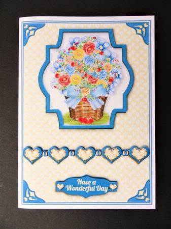 Floral Basket 4 by Valerie Spowart