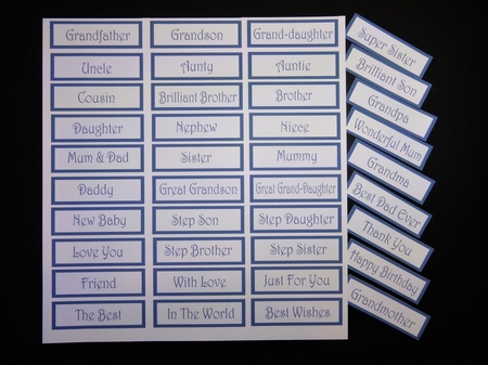 Family Sentiment Kit by Valerie Spowart