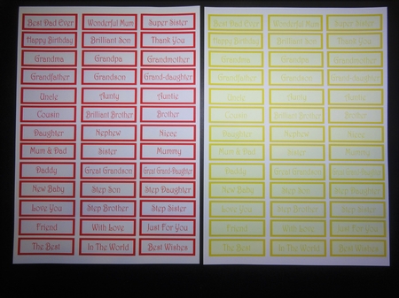 Family Sentiment Kit by Valerie Spowart