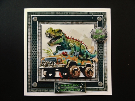 Roar Speed Monster Truck 2 - Mini Kit by Valerie Spowart