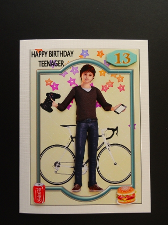 I AM A TEENAGER  MALE by Valerie Spowart
