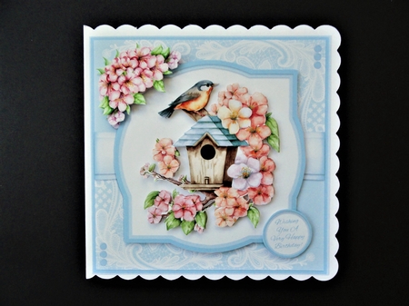 Lovely Birdhouse Mini Kit - Two by Valerie Spowart
