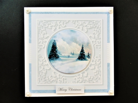 Kit Quick Cards Snowscenes & 2 Inserts  by Valerie Spowart