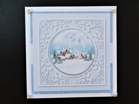 Kit Quick Cards Snowscenes & 2 Inserts  by Valerie Spowart