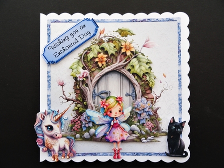DIY Fairy Doors Bumper Kit 21 - 10 sheets, Card fronts, decoupage, inserts, and greeting boxes by Valerie Spowart