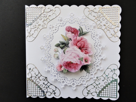 Step By Step   Antique Pink Roses  by Valerie Spowart