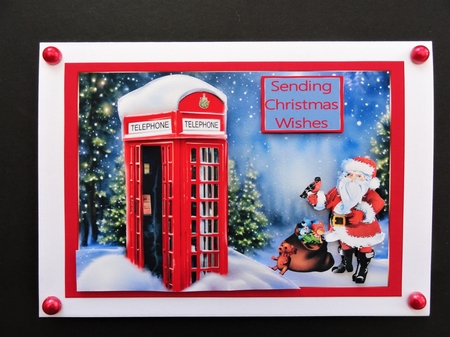 Santa Christmas 1 by Valerie Spowart