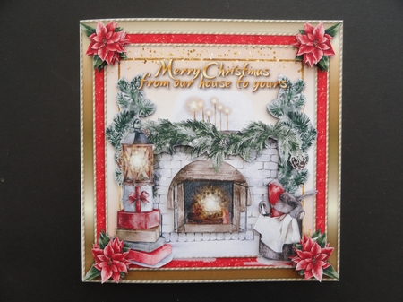 Merry Christmas From Our House To Yours Mini Kit by Valerie Spowart
