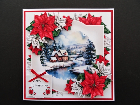 Christmas Cabin Mini Kit by Valerie Spowart