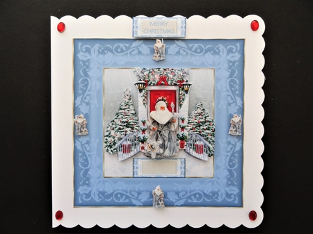 Christmas house 7 by Valerie Spowart