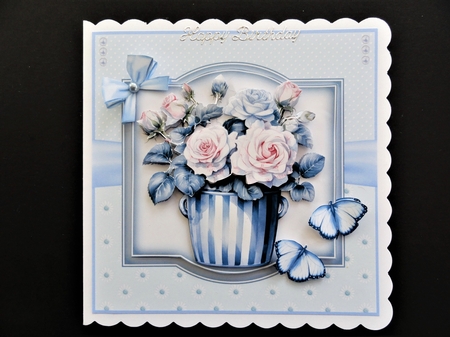 Blue Bouquets by Valerie Spowart