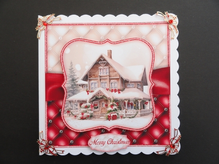 Winter Houses  Mini Kit   7X7 by Valerie Spowart
