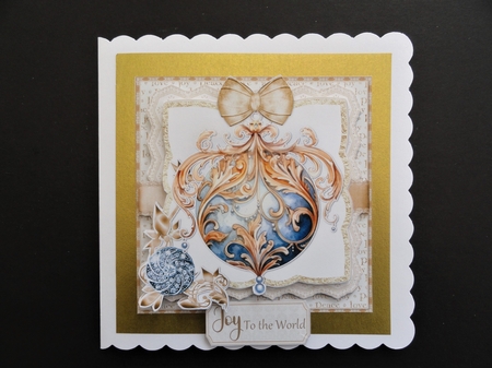 Shimmer Gold Christmas 3 Mini Kit by Valerie Spowart