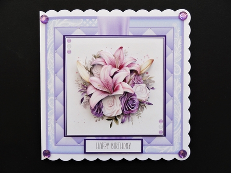 Lilac Lilies by Valerie Spowart