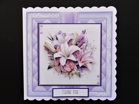 Lilac Lilies by Valerie Spowart