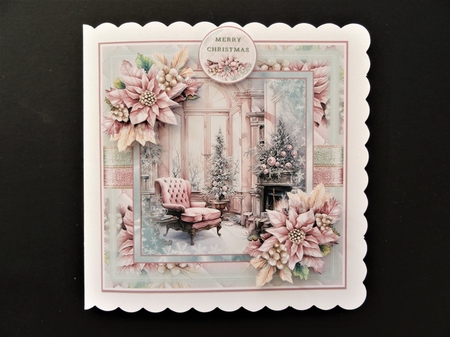 A Pink Christmas 03 Mini Page Kit by Valerie Spowart