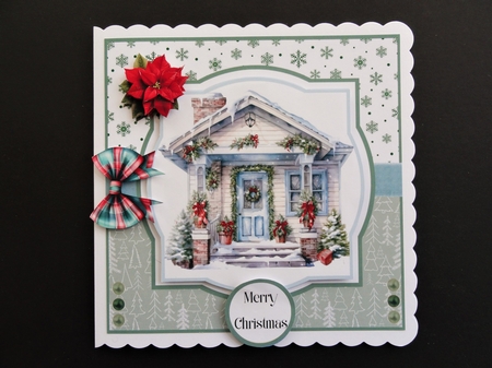 Christmas Porches by Valerie Spowart