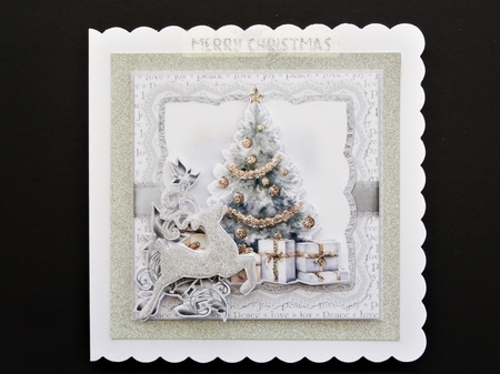 Shimmer Silver Christmas 2 Mini Kit by Valerie Spowart