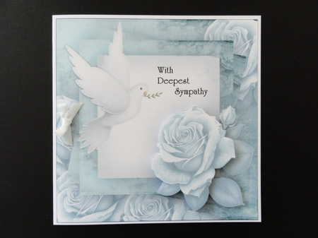 Sympathy Roses 1 With deepest Sympathy by Valerie Spowart