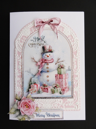 The Merry Snowman Shaped Topper-5 by Valerie Spowart