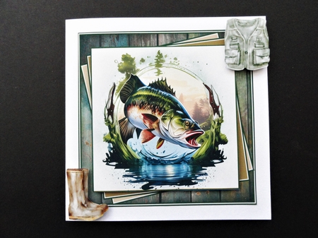 Gone Fishing Over The Edge Kit    by Valerie Spowart