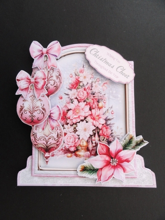 Rosey Christmas 15 XL Shaped Card Kit by Valerie Spowart