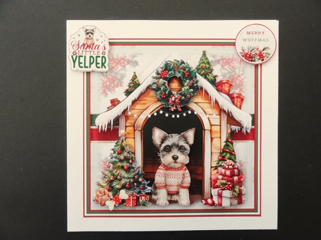 Santas Little Yelper 07 Mini Page Kit by Valerie Spowart
