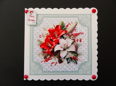 Christmas flowers by Valerie Spowart