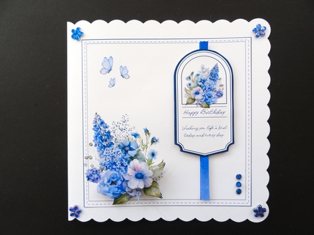 Mixed flower tag card mini kit by Valerie Spowart