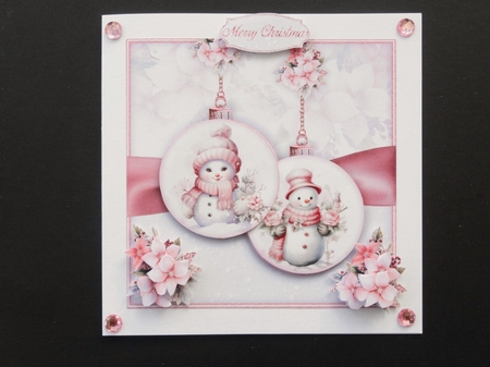 Pink Christmas/Bunnies Bumper Kit by Valerie Spowart