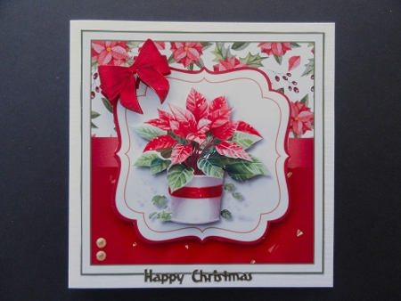 Poinsettia Christmas Mini Kit by Valerie Spowart