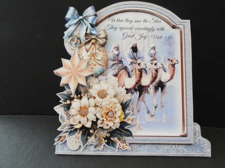 Infant Holy 3 XL Shaped Card Kit by Valerie Spowart