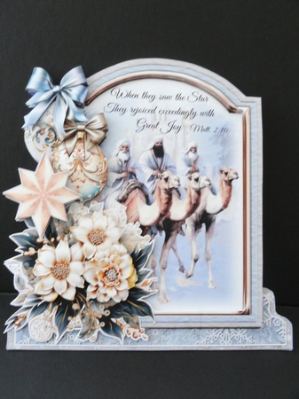 Infant Holy 3 XL Shaped Card Kit by Valerie Spowart