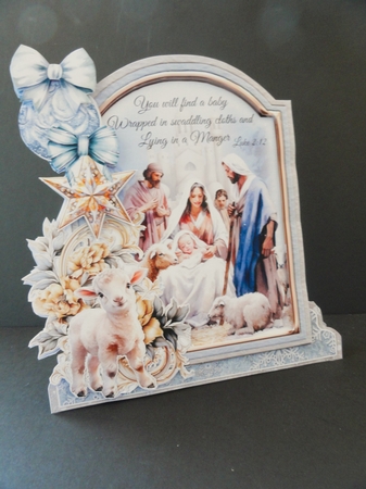 Infant Holy 5 XL Shaped Card Kit by Valerie Spowart