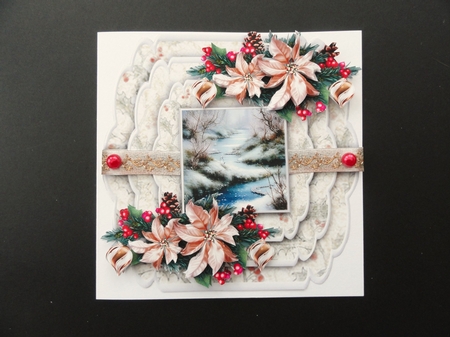 Frosted Christmas Forest 1 by Valerie Spowart