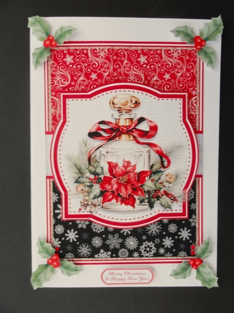 5x7 & 6x6 CHRISTMAS PERFUME by Valerie Spowart