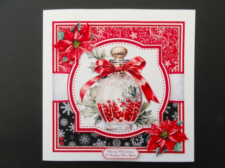 5x7 & 6x6 CHRISTMAS PERFUME by Valerie Spowart