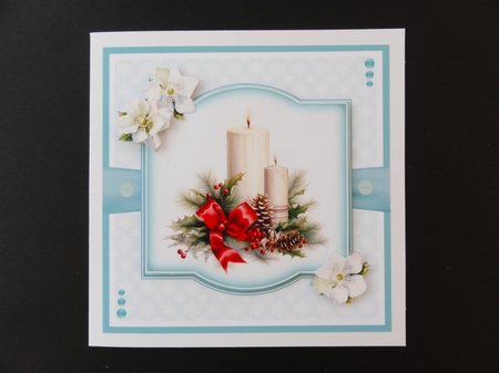 Christmas Candles by Valerie Spowart