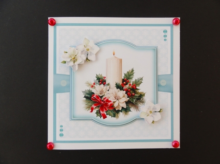 Christmas Candles by Valerie Spowart