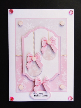 Pink Baubles by Valerie Spowart