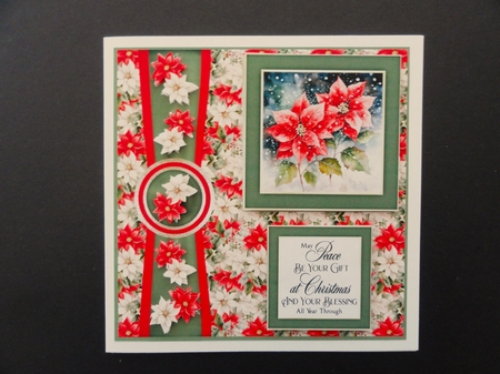 Winter poinsettia card front 3 by Valerie Spowart