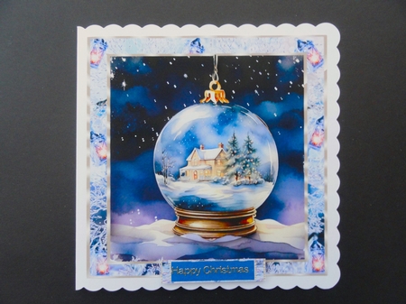 Christmas Globe by Valerie Spowart