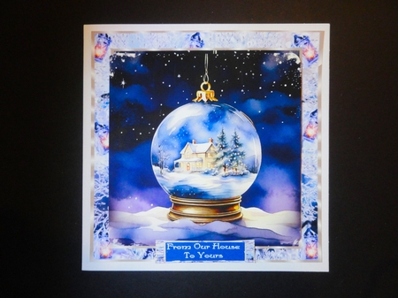 Christmas Globe kit by Valerie Spowart