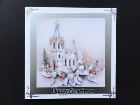 Christmas Churches 1 by Valerie Spowart