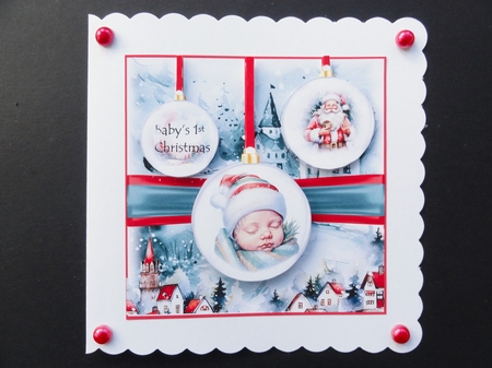 Babys 1st Christmas  by Valerie Spowart